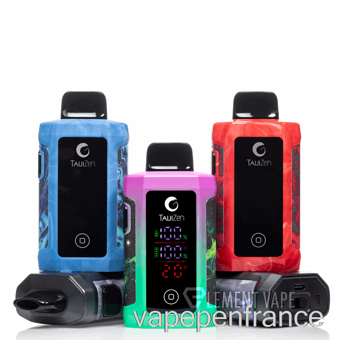 Ijoy Taijize Judo 24000 Stylo Jetable à Vape à La Fraise Aigre Et Au Raisin